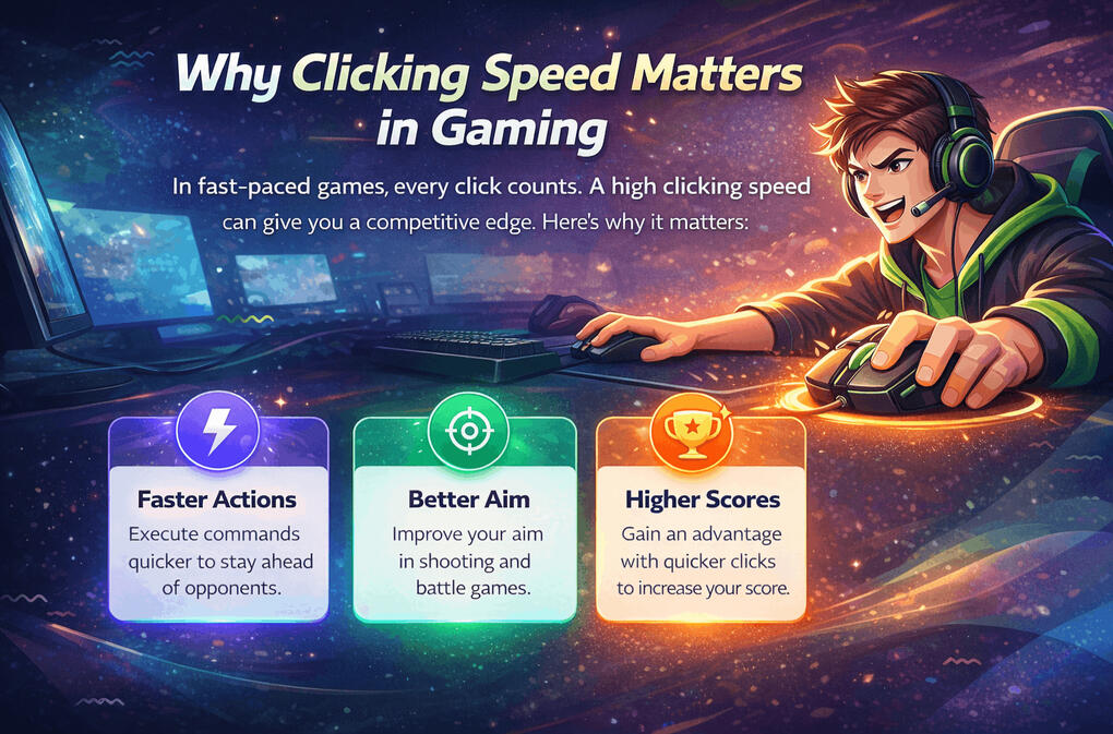 Why Clicking Speed Matters in Gaming